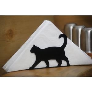 Porte-serviettes en métal doré de qualité supérieure Organisateur de mouchoirs de table élégant et durable pour table à manger cuisine ou café - Product Image 3