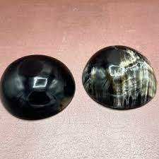 Cuenco para servir frutas y ensaladas de cuerno ecológico pulido de calidad superior hecho a mano, artesanías naturales indias, fabricante directo para fiestas - Product Image 4