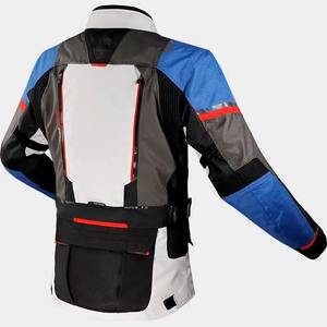 Veste de moto pour homme et femme, grande taille, coupe-vent, imperméable, en cuir, isolation thermique, toutes saisons - Product Image 3
