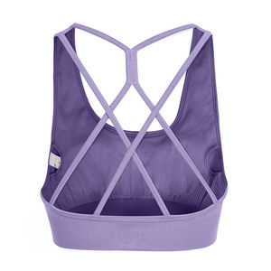 Soutien-gorge de sport pour femmes de qualité supérieure, vêtements pour adultes, vente chaude, confortable, prix bas, respirant, soutien-gorge de sport pour femmes avec logo/designs personnalisés - Product Image 5