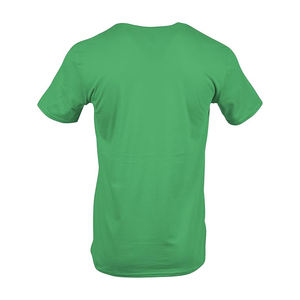 Suministro de fábrica, camisetas para hombres, calidad de exportación, tela transpirable de algodón suave, MOQ bajo, entrega rápida, camiseta de alta calidad para hombres - Product Image 3