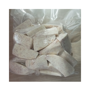 Nuevos cultivos IQF Frozen Purple Taro, Best Selling IQF Frozen Purple Taro rebanado, Frozen IQF Peeled Purple Taro Root - Product Image 4
