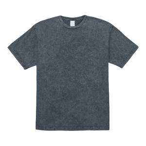 Camisetas Unisex lisas de talla grande con logotipo personalizado, Camisetas largas sólidas de fitness con estampado de alta calidad vintage lavado con ácido negro, camisetas para hombre - Product Image 3