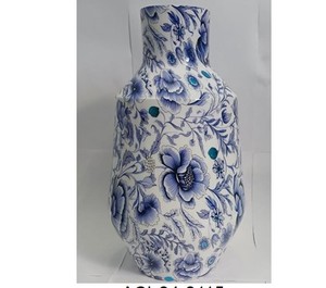 Jarrón de metal ovalado de hierro de estilo moderno con hermosa calidad de diseño de flores buen precio competitivo - Product Image 5