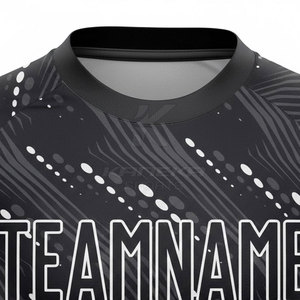 Nouveau style de maillot de sublimation à manches courtes, respirant, pour l'été, de haute qualité, 100% polyester, tissu en maille lisse, confortable à porter - Product Image 6
