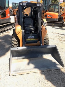 รถตักล้อยางขนาดเล็ก CASE SV185B 12 ตัน พร้อมบุ้งกี๋ดันดินสำหรับงานก่อสร้าง - Product Image 1