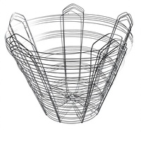 Panier en treillis métallique en fer durable de 3,5 mm de diamètre pour la plantation d'arbres, pots de fleurs et filets de protection des racines d'arbres - Vente en gros à prix abordable