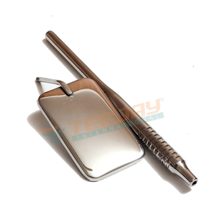 Wholesale <b>Makeup</b> <b>Mirror</b> With Textured Handle Single Side Metal Frame Eyelash Extension <b>Mirror</b> OEM Private Label Custom Color - Product Image 3