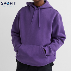 Sweat à capuche surdimensionné pour homme de qualité supérieure, 100% coton, imprimé sur mesure, service OEM, streetwear, sweat à capuche 2026 - Product Image 5