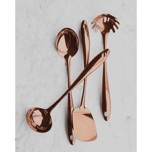 Vente en gros de couverts de restaurant pour événements en plein air couverts réutilisables incroyables couteaux à long manche rond à pois et ensemble de couverts cuillère fourchette - Product Image 4