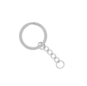 Porte-clés en acier connecteur porte-clés porte-clés en métal porte-bijoux à bricoler soi-même accessoires articles et vente - Product Image 3