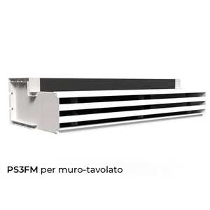 Rejilla de Ventilación Oculta de Aluminio Aircontrol, Perfil Blanco, 3 Ventilaciones, 1600x100mm, Versión para Placas de Yeso, Fácil Instalación, Sistema HVAC - Product Image 4