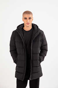 Chaqueta de Invierno de Alta Calidad al por Mayor para Hombre, Chaqueta Larga, Chaqueta Acolchada, Fabricante en Pakistán, Ropa Urbana Unisex - Product Image 3