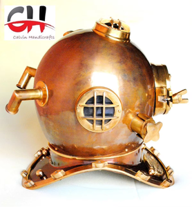 Náutico marítimo latón buzos buceo casco Mark V US Navy coleccionable decoración del hogar por Calvin artesanías - Product Image 5