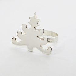 BEST High Quality Brass and Aluminium High-<b>end</b> Wedding Banquet Decorations Napkin Ring Whole Sale and Rose Round Napkin Ring... - Product Image 4