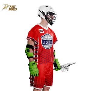 เสื้อกีฬาลาครอสสำหรับทั้งชายและหญิงผ้าเจอร์ซี่สำหรับทีมเทคนิคการระเหิดเสื้อลาครอสระดับพรีเมี่ยม - Product Image 3