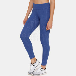 Leggings pour femmes de haute qualité 100% coton, respirants, séchage rapide, taille mi-haute, vêtements de sport décontractés, quantité minimale de commande faible - Product Image 2