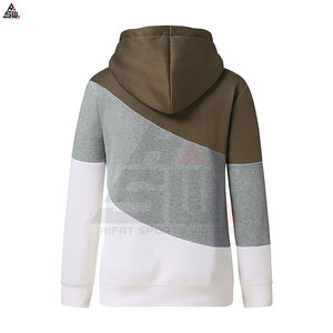 Sudadera con Capucha para Mujer, Última Moda, Alta Calidad, Color Sólido, Transpirable, 100% Algodón, Logotipo Personalizado en la Parte Delantera - Product Image 2