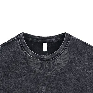 Custom Oversize Manufacturer Casual <b>Acid</b> <b>Wash</b> <b>T</b> <b>Shirts</b> Lightweight High Quality 100% Cotton <b>Acid</b> <b>Wash</b> <b>T</b> <b>Shirts</b> - Product Image 3