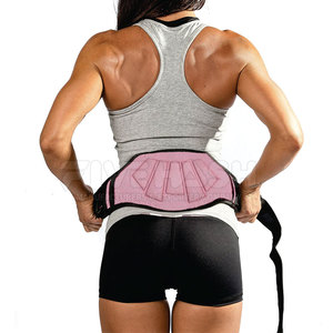 Ceinture de musculation ajustable en néoprène véritable sur mesure, ceinture de gym en néoprène personnalisée en stock - Product Image 4