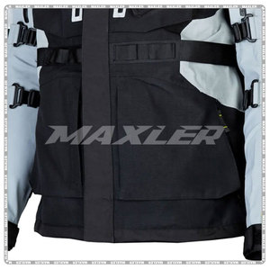 Nouvelle veste de moto longue pour homme, pour le tourisme, la course, en textile imperméable, équipement de moto complet - Product Image 5