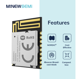 Bluetooth 5.0 Ultra-Low Power MS46SF1-nRF52805 Master-Slave UART PCB Ble Module Price Without Crystal Oscillator - Product Image 4
