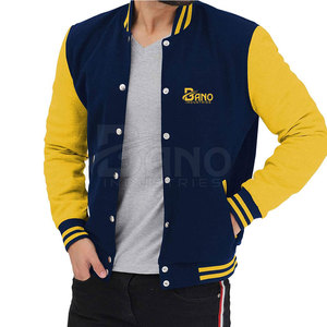 Chaqueta ligera con letras de invierno hecha a medida Tela de algodón/lana de alta calidad Transpirable Longitud regular Plain High Street - Product Image 4