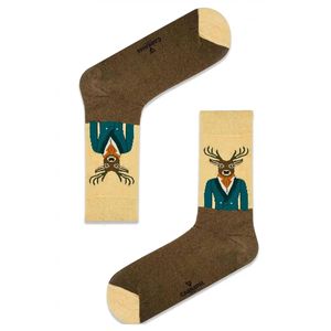 Lot de 6 chaussettes pour fille à motifs animaux cool, respirantes, chaudes, en nylon, longueur mi-mollet, fines, tricotées, avec motif imprimé en maille, pour usage quotidien, hiver - Product Image 3