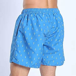 <b>Men's</b> Beach <b>Shorts</b> 100% Cotton Breathable Knitted Weave Plain Dyed Reasonable Price Adults Size - Product Image 3