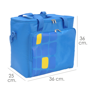 กระเป๋าเก็บความเย็น / กระเป๋าเป้เก็บความเย็น 30 ลิตร สีฟ้า - Product Image 3