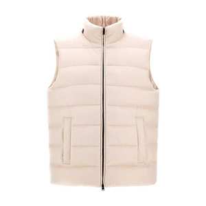 Chaleco Acolchado con Capucha, Impermeable, Informal, de Lona, de Alta Calidad, Venta Directa de Fábrica OEM, Tallas Grandes, Logotipo Personalizado, Sin Mangas - Product Image 1