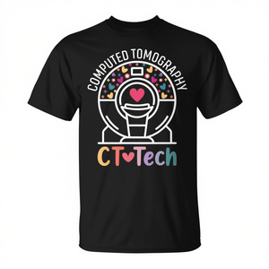 T-Shirt Promozionale per Tecnico di Tomografia Computerizzata, Radiologia e Scansione CT - Product Image 2