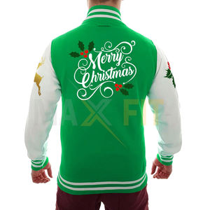 Customized 2025 Top Design Hot Selling Professional Hand Made Portable Quality New Breathable Men Wear Varsity <b>Jackets</b> - Product Image 3