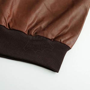 Design Your Own Leather Fashion <b>Jackets</b> High Quality <b>Men</b> Bomber Leather <b>Jacket</b> In Best Price Long Sleeve Leather <b>Jacket</b> - Product Image 4