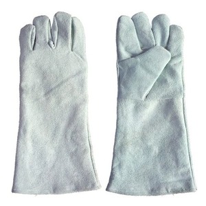 High Quality Cowhide Split Leather <b>Welding</b> Gloves Performance Safety Gloves Fireproof Function Personal Protective <b>Equipment</b> - Product Image 1