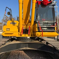 Excavatrice sur chenilles Komatsu PC210, 21 tonnes, excavatrice hydraulique moyenne, moteur SAA6D107, excavatrice de construction japonaise d'occasion