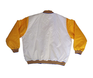 Custom Logo Satin Varsity Jacket 100% Satin Varsity Jackets for Men Football CollegeBaseballjacket for men - Product Image 2