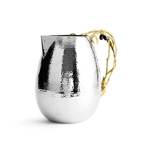 Jarra de agua de cobre duradera elegante jarra de agua de metal de diseño martillado de lujo para el hogar y los restaurantes al mejor precio - Product Image 2