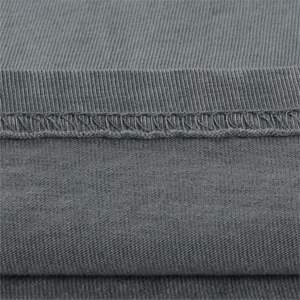 T-shirt pour homme personnalisé 100% coton écologique 150/220 GSM manches courtes col rond Style décontracté Jersey tissu durable vierge - Product Image 3