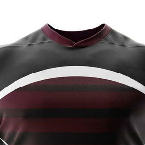 Uniformes de Rugby Unisex de Primera Calidad, Transpirables, 100% Poliéster, con Logotipo Personalizado, Servicio OEM de Fábrica, Ajustables - Product Image 4