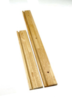 EFS-152 de tiroir en bois massif Panneau de tiroir en bois personnalisé Face d'armoire de qualité supérieure Panneau de tiroir en hêtre/chêne/noyer