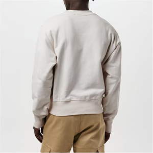 Venta al por mayor de ropa de uso diario sudadera para hombres gota hombro pulóver sudadera suave de algodón duradero - Product Image 4