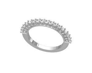 Anillo de diamantes cultivados en laboratorio de joyería fina para Mujer | Piedra de corte redondo en oro amarillo, rosa o blanco de 14K/18K - Product Image 6