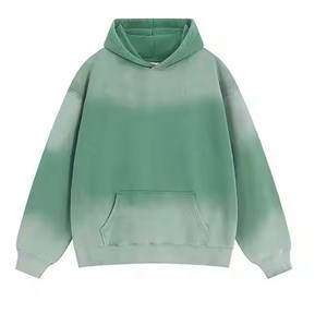 Toutes les couleurs unies Top Ranking Sun Faded Hoodie Pleine longueur des manches pas cher taux durable confortable basiques coton mélangé Hoodie - Product Image 4