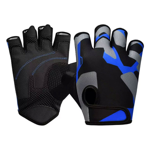 Gants d'entraînement en néoprène à demi-doigt unisexe OEM Poignées de gymnastique élégantes pour le cyclisme Gants de fitness pour sports d'extérieur Vente en gros - Product Image 4