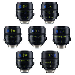 Kit de 7 objectifs Supreme Prime 2026, structure achromatique, double convexe, matériau saphir ZNSE, 25 29 35 50 65 85 100 mm (monture PL) - Product Image 2