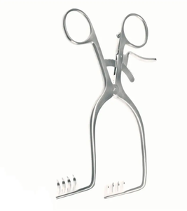 Beckmann Adson Refractor de autoretención X4 Puntas Retractor quirúrgico Romo Retractor Adson de acero inoxidable - Product Image 5