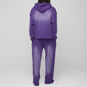 เสื้อกันหนาวมีซิปสำหรับผู้ชายผ้าคอตตอนเฮฟวี่เวท100% พอดีตัวแบบมีซิปเนื้อผ้าระบายอากาศได้ดีผลิตตามสั่ง - Product Image 2