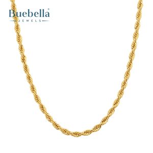 Hot Sale 925 <b>Silver</b> 14K Gold Plated 3mm Moissanite Rope <b>Chain</b> for <b>Men</b> Premium Necklaces - Product Image 3