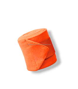 Meilleurs pansements de cheval en tissu polaire blanc durables et équestres produits de sport en gros pour les bandages d'équitation - Product Image 2